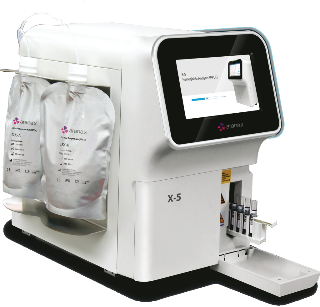 Aranax X-5 HbA1c analyzer